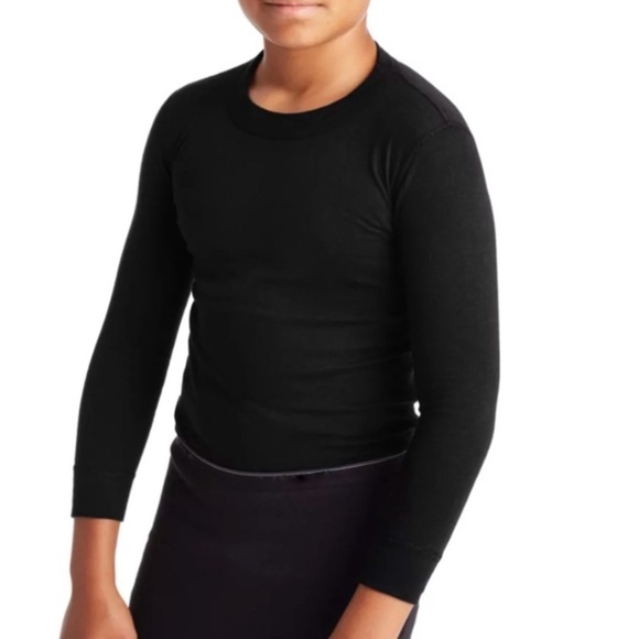 Duofold Varitherm Thermal Top Long Sleeve Crew Moisture Wicking Black Youth XS - Picture 16 of 16